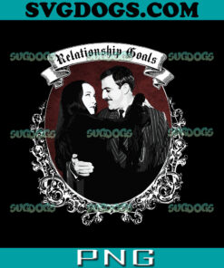 Relationship Goals Gomez And Morticia Goth Halloween PNG, Morticia Gomez PNG, The Addams Family PNG