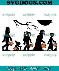 Surprise Halloween SVG PNG, Trick Or Treat SVG, Star Wars Halloween SVG PNG EPS DXF
