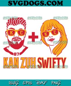 Taylor Swift and Travis Kelce Couple SVG PNG EPS DXF