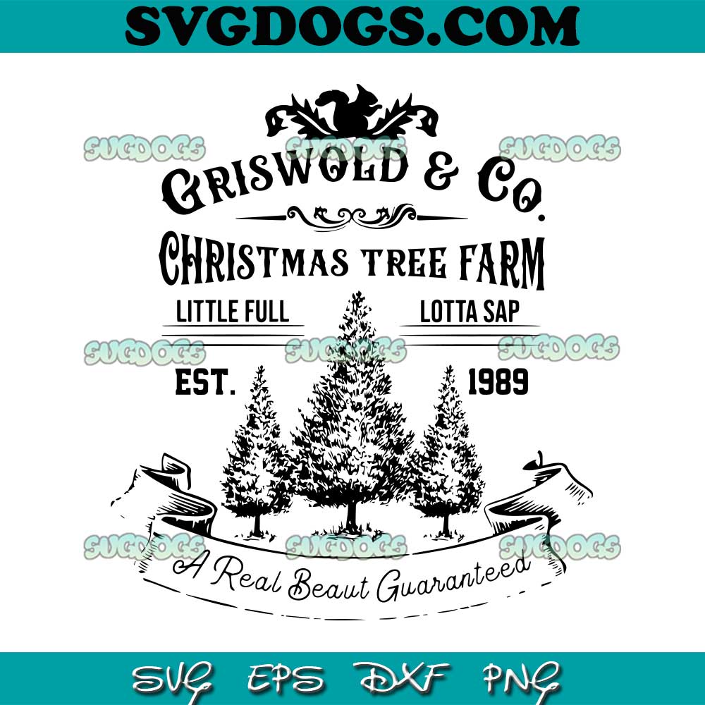 Vintage Criswold And Co Christmas Tree Farm SVG PNG, Griswold Christmas SVG, Christmas Tree Farm SVG PNG EPS DXF