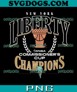 WNBA New York Liberty Champions PNG, Liberty WNBA Commissioner’s Cup Crown Affair PNG, Basketball Association PNG