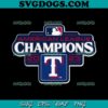 2023 Texas Rangers World Series SVG PNG, ALCS Texas Showdown 2023 SVG, Houston Astros SVG PNG EPS DXF