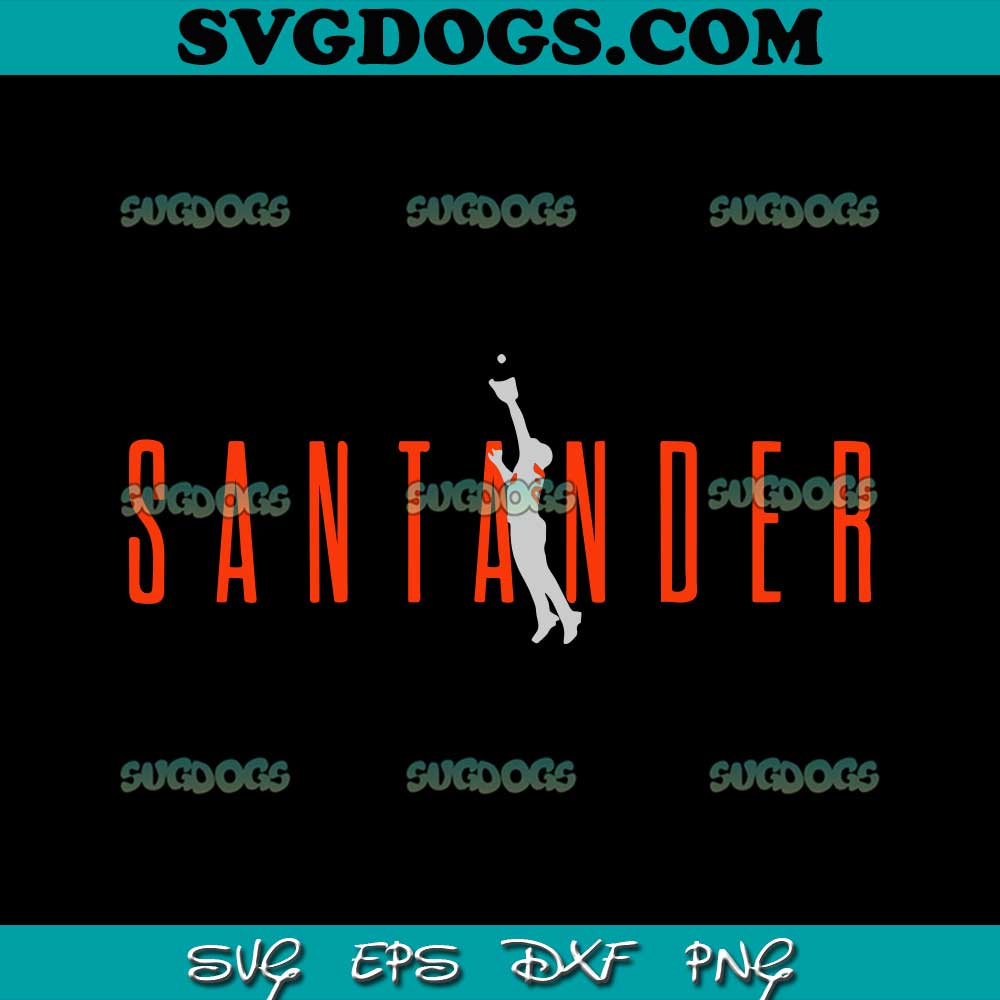 Air Anthony Santander MLB Player SVG, MLB Sport SVG PNG EPS DXF