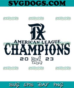 American League Champions 2023 SVG, Rangers Baseball SVG, Texas Baseball SVG PNG EPS DXF