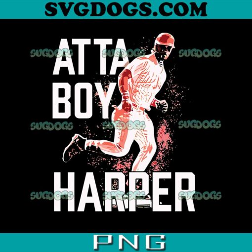 Atta Boy Harper PNG, NLCS Bryce Harper PNG, Phillies Sport PNG