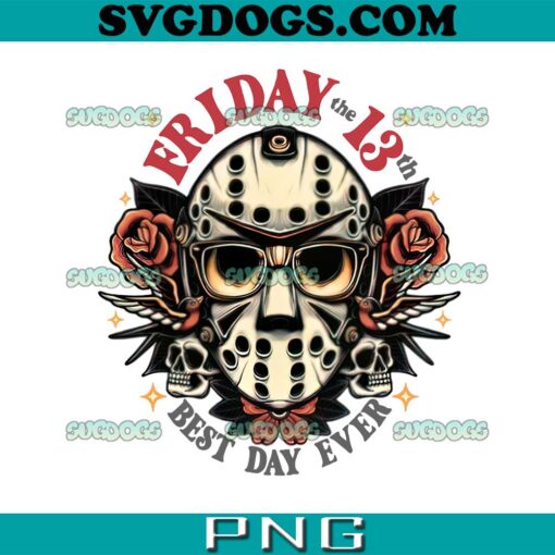 Best Day Ever PNG, Friday 13 PNG, Jason Voorhees PNG