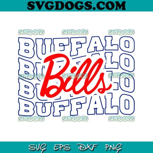 Buffalo Bills SVG, Buffalo Football SVG, Bills SVG PNG EPS DXF