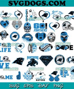 Grinch Ew Haters Carolina Panthers Logo SVG, Carolina Panthers SVG PNG EPS DXF