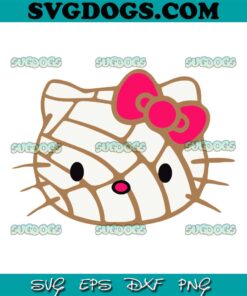 Concha Hello Kitty Embroidery, Hello Kitty Embroidery