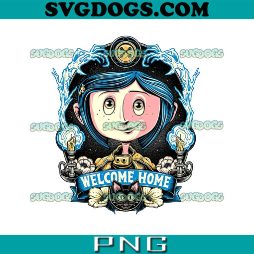 Coraline Welcome Home PNG, Coraline Face PNG, Coraline Christmas PNG