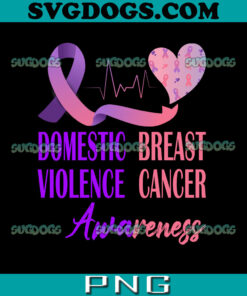 Domestic Violence And Breast Cancer Awareness PNG, Breast Cancer PNG