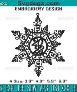 Fuckflake Embroidery, Fuck Embroidery