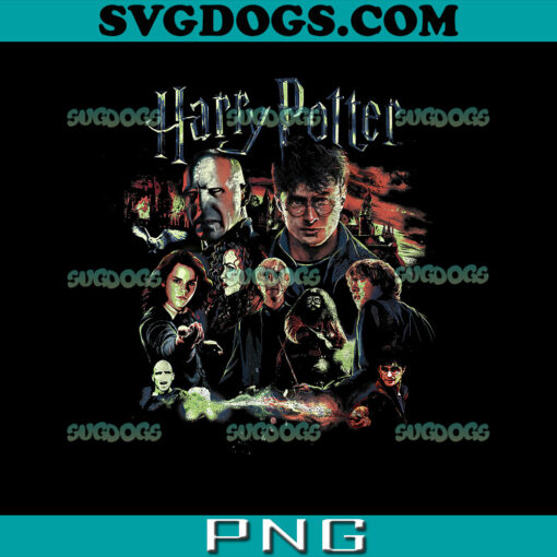 Harry Potter Deathly Hallows Group Shot Portrait PNG, Harry Potter PNG