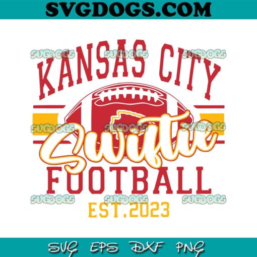 Kansas City Football Swiftie SVG, Chiefs SVG, Kansas City Taylor Swift PNG EPS DXF