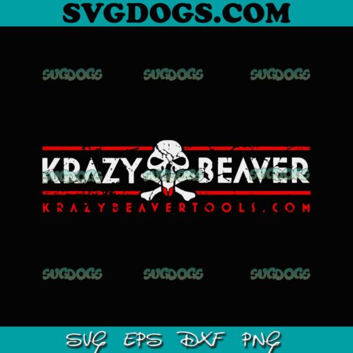 Krazy Beaver SVG, Krazy Beaver Tools SVG PNG EPS DX