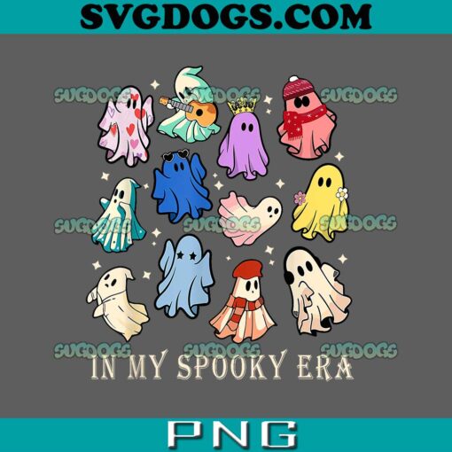 Lover In My Spooky Era  PNG, Funny Cute Ghost Halloween PNG