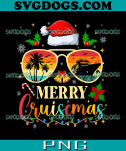 Merry Cruisemas 2023 PNG, Christmas Santa Reindeer Cruise  PNG