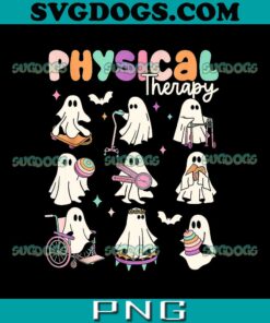 Physical Therapy PNG, PT Ghosts PNG, Halloween Physical PNG