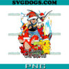 Xmas Pokemon PNG, Pokemon Christmas PNG, Pokemon Santa PNG