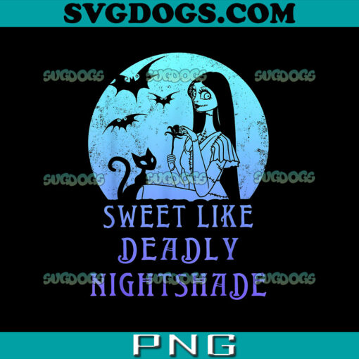 Sweet Like Deadly Nightshade PNG, Disney The Nightmare Before Christmas Sally PNG, Sally PNG