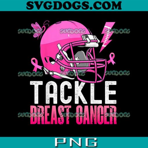 Tackle Football Breast Cancer Awareness Pink Ribbon PNG, Pink Ribbon Football PNG, Football Pink PNG