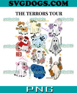 The Terrors Tour PNG, The Eras Tour Ghost Png, Taylor PNG, Taylor Halloween PNG