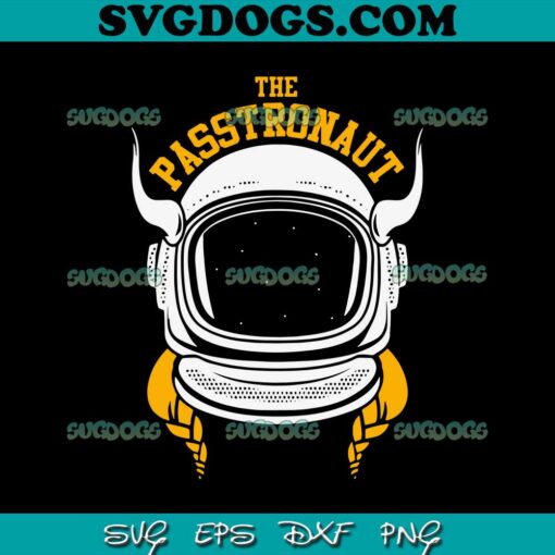 Athlete Logos SVG, The Passtronaut SVG PNG EPS DXF