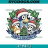 Bluey Holidays PNG, Bluey Family Christmas Cheer PNG, Bluey Christmas PNG