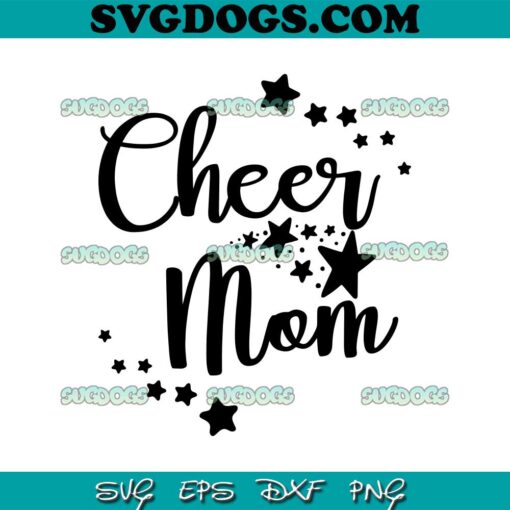 Cheer Mom SVG PNG