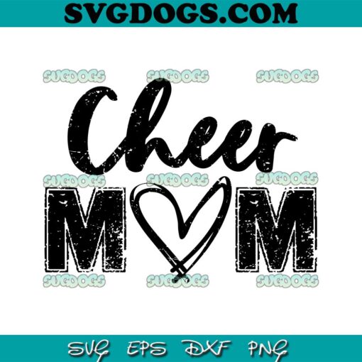 Cheer Mom SVG PNG EPS DXF