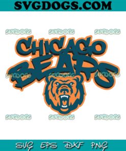 Chicago SVG, Bears NFL Football SVG PNG DXF EPS