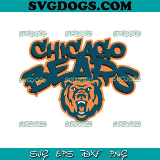 Chicago SVG, Bears NFL Football SVG PNG DXF EPS