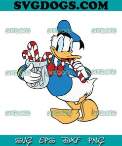 Christmas Donald Duck SVG PNG EPS DXF