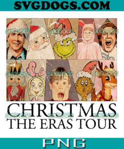 Christmas Movie PNG, Christmas The Eras Tour PNG
