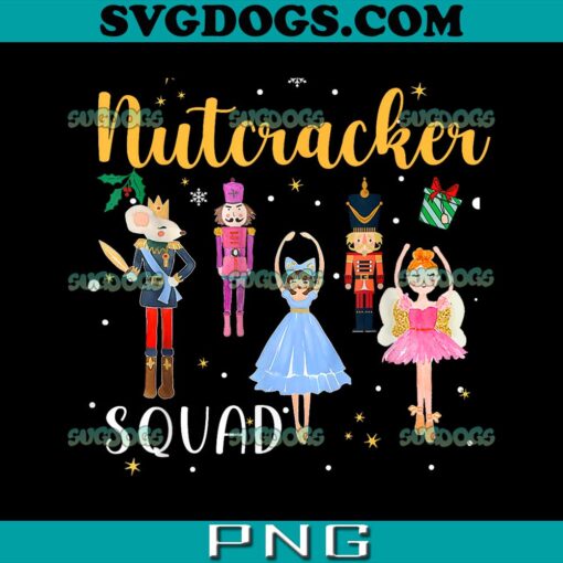 Christmas Nutcracker Squad Ballet Dance PNG