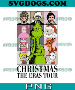 Christmas The Eras Tour PNG File, Christmas Family And Merry Grinchmas PNG