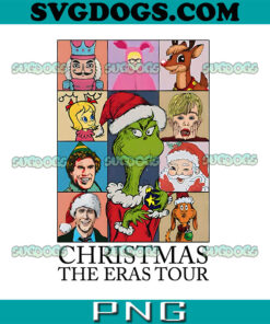 Christmas The Eras Tour PNG, Grinch Christmas PNG