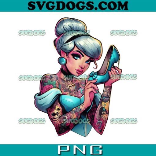 Cinderella PNG, Disney Princess PNG, Cinderella Tattoo PNG