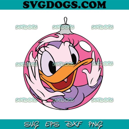 Daisy Duck Christmas SVG PNG EPS DXF