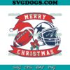 Christmas In KC Santas Nice List Mahome Kelce KC Wolf Reid SVG, Christmas Football SVG PNG EPS DXF