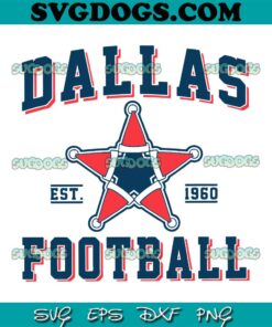 Dallas Cowboys Christmas SVG, Dallas Football Est1960 SVG PNG DXF EPS