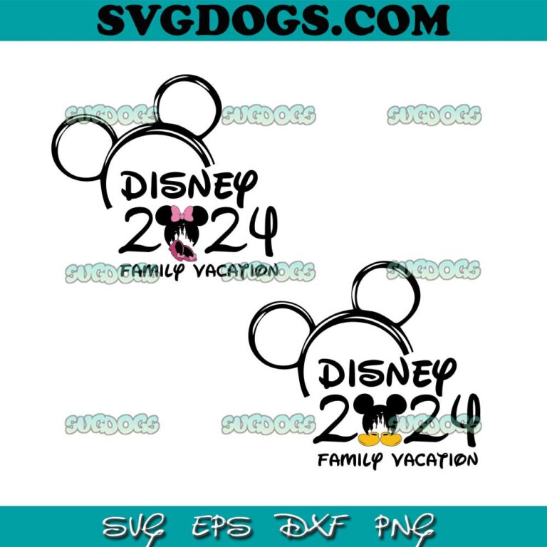 Disney 2024 Family Vacation SVG Bundle   Disney 2024 Family Vacation SVG Bundle Mickey Family SVG PNG EPS DXF  768x768 