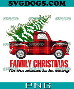 Family Christmas Tis The Season To Be Merry PNG, Christmas Tree PNG