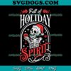 Dead Inside But Merry SVG, Skull Santa Claus SVG, Christmas SVG PNG EPS DXF