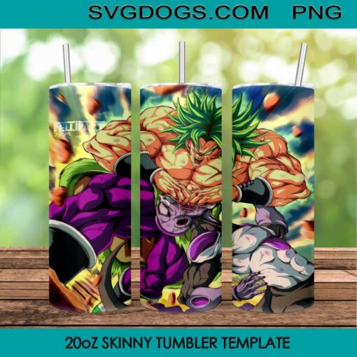 Goku Tumbler Wrap PNG File, Dragon Ball Super Hero Tumbler Wrap PNG File