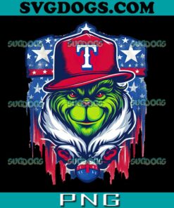 Grinch Texas Rangers PNG, Grinch Texas Rangers Baseball Team PNG, Grinch Texas Rangers MLB Logo PNG