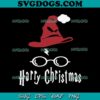Harry Christmas Hogwarts School SVG