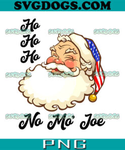 Ho Ho Ho Santa PNG, Ho Ho Ho No Mo Joe Santa Claus Christmas PNG