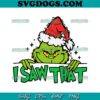 Jingle Balls Grinch Hand SVG, Grinch Ornament SVG, Grinch Christmas SVG PNG EPS DXF