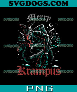 Merry Krampus PNG, Christmas Monster PNG, Krampuslauf PNG